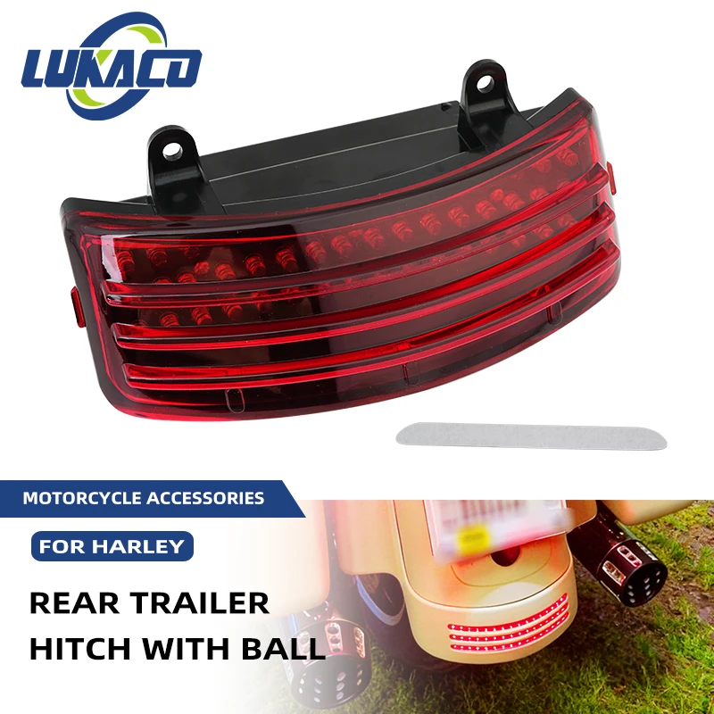 Motorcycle Fender Tip Light Tri-Bar LED Rear Taillights Trim For Harley Touring Street Road Glide FLHX FLTRX 2014-2023
Motorcycle Fender Tip Light Tri-Bar LED Rear Taillights Trim For Harley Touring Street Road Glide FLHX FLTRX 2014-2023