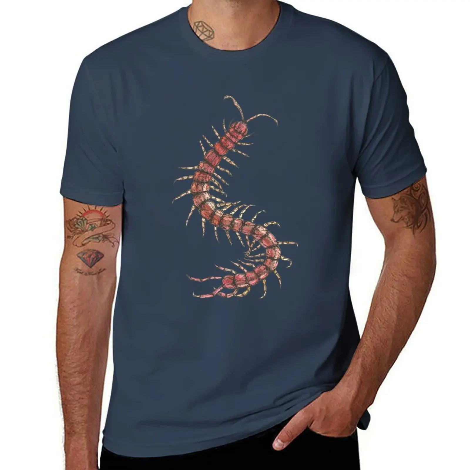 Centipede T-Shirt Urban Style Casual Short Sleeve Top
Centipede T-Shirt Urban Style Casual Short Sleeve Top
