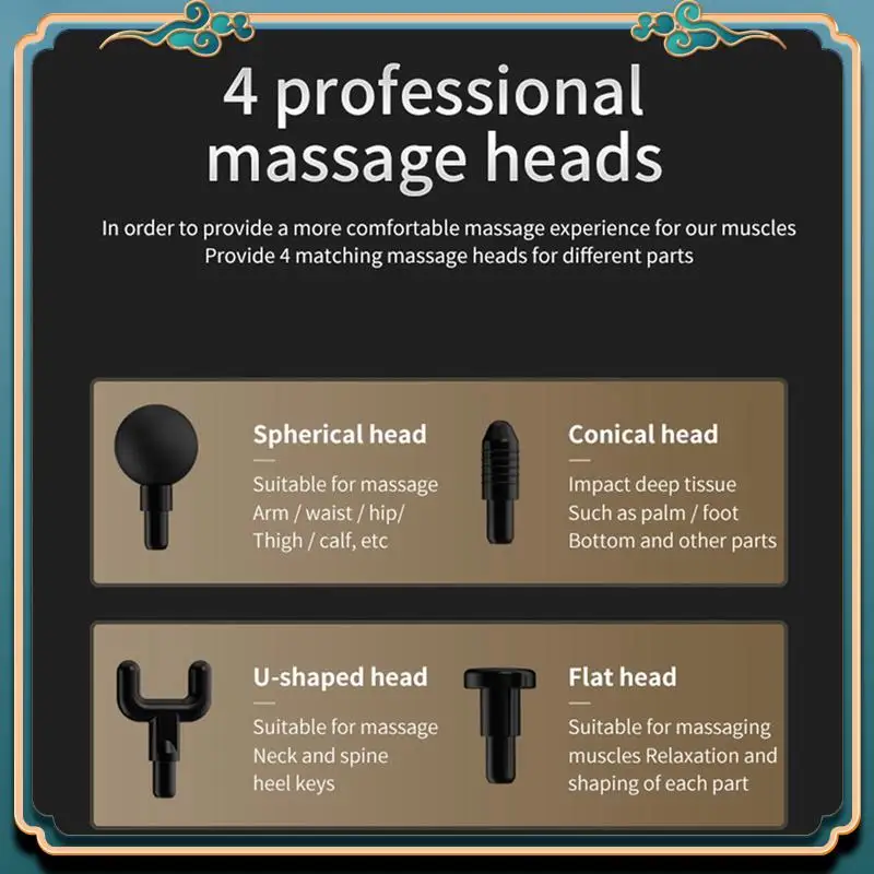 Double Heads Massage Deep Tissue Electric Massager Neck Body Muscle Percussion Fitness Relaxation Durable Easy Install (Button)
Double Heads Massage Deep Tissue Electric Massager Neck Body Muscle Percussion Fitness Relaxation Durable Easy Install (Button)