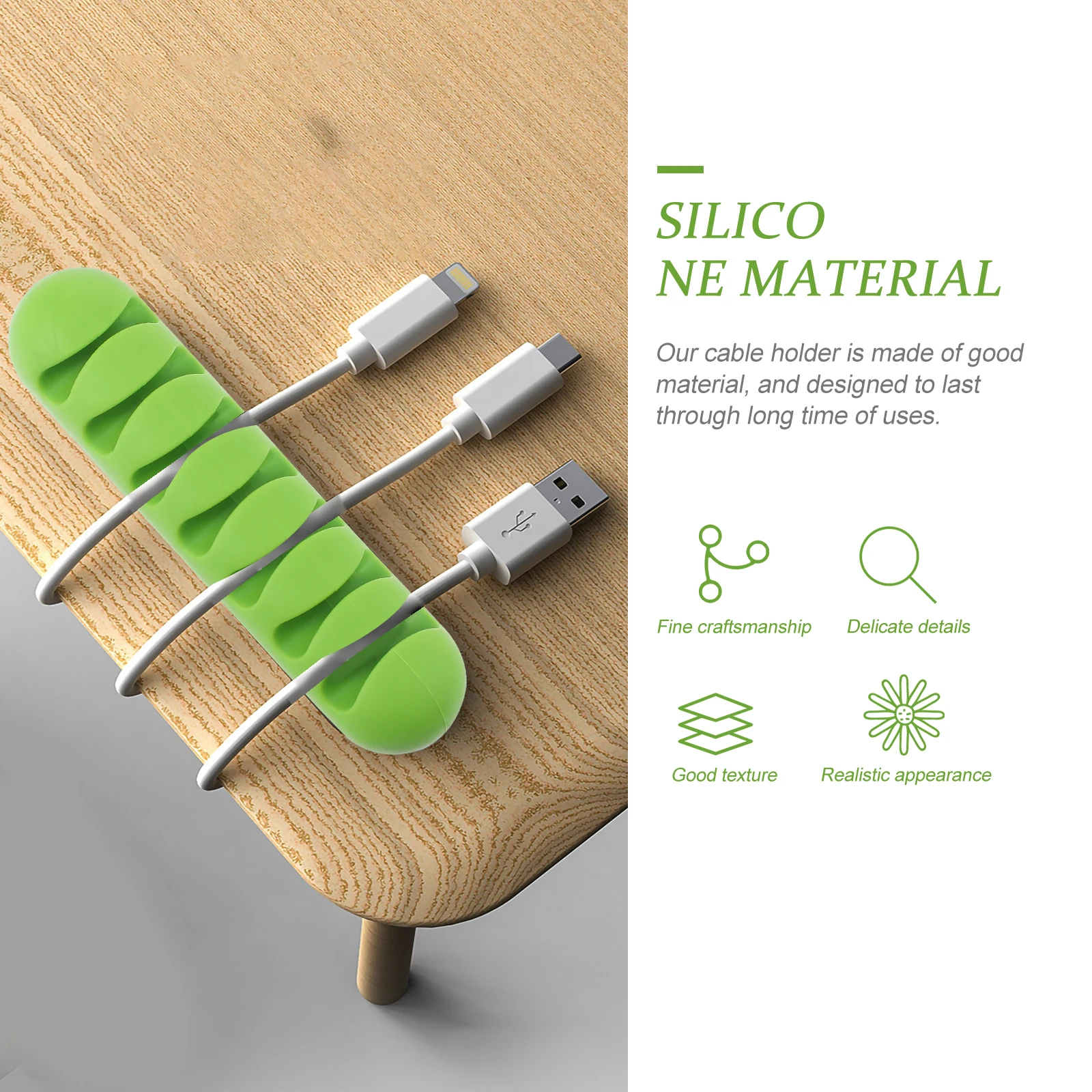 4 Pcs Cable ganizer Silicone Wire Clip Desktop Holder USB Cord Management Fixer Office Table Keeper Cable Management Solution
4 Pcs Cable ganizer Silicone Wire Clip Desktop Holder USB Cord Management Fixer Office Table Keeper Cable Management Solution