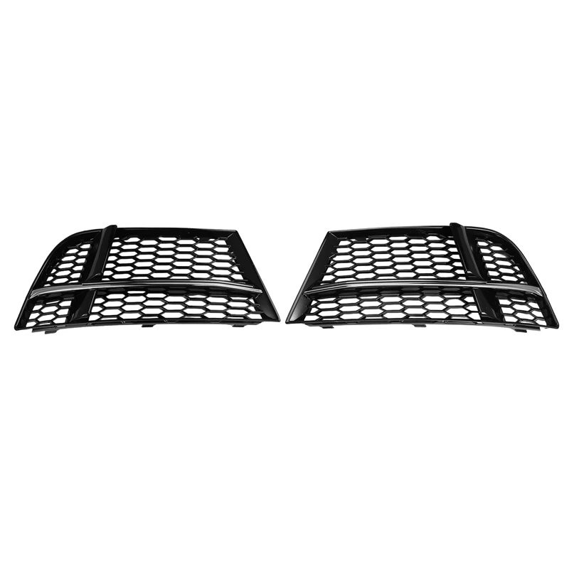 Front Bumper Fog Light Mesh Grille Cover For A3 S3 S-LINE 2016-2020 8V3807681AE 8V3807682Q
Front Bumper Fog Light Mesh Grille Cover For A3 S3 S-LINE 2016-2020 8V3807681AE 8V3807682Q