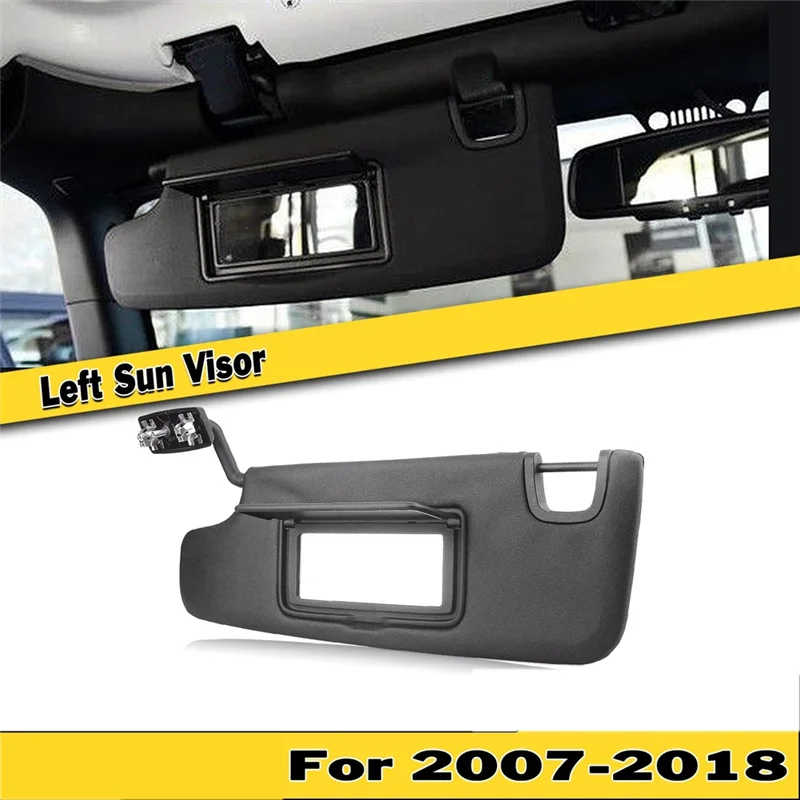 Precisionn Car Left Sun Visor Shade For Jeep Wrangler JK 2007-2018 Driver Front Window Shield Cover Sunshade With Make-Up Mirror
Precisionn Car Left Sun Visor Shade For Jeep Wrangler JK 2007-2018 Driver Front Window Shield Cover Sunshade With Make-Up Mirror