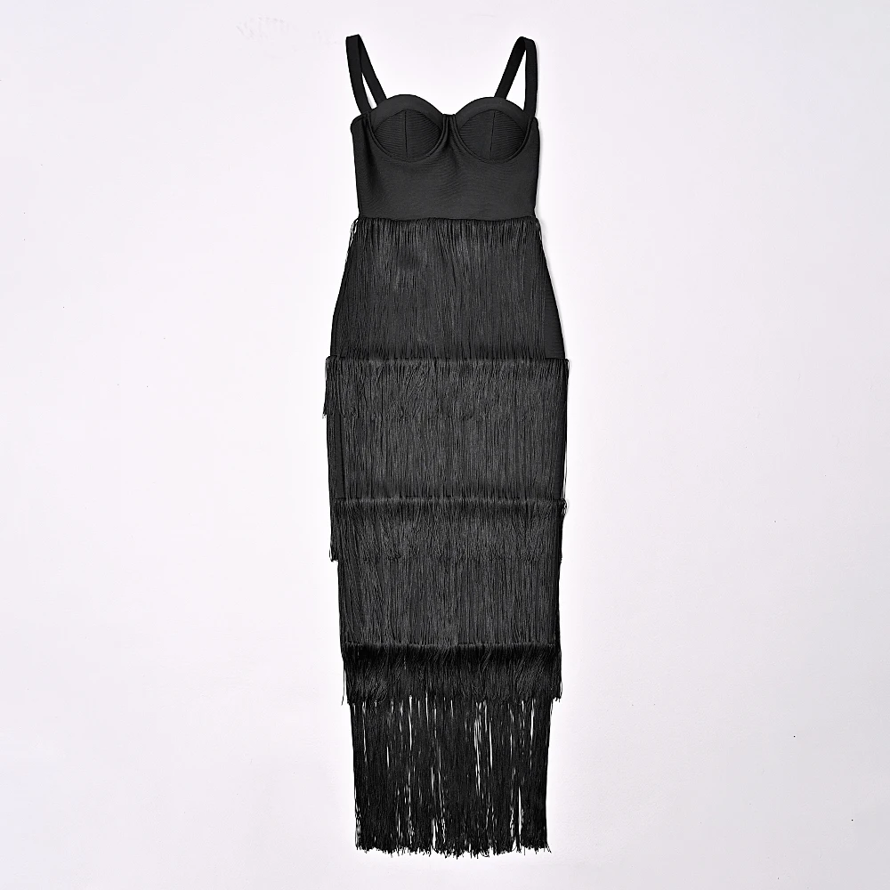 HQBORY элегантное длинное бандажное платье с кисточками на бретельках 2024, женское черное облегающее вечернее платье с бахромой знаменитостей, платье
HQBORY элегантное длинное бандажное платье с кисточками на бретельках 2024, женское черное облегающее вечернее платье с бахромой знаменитостей, платье