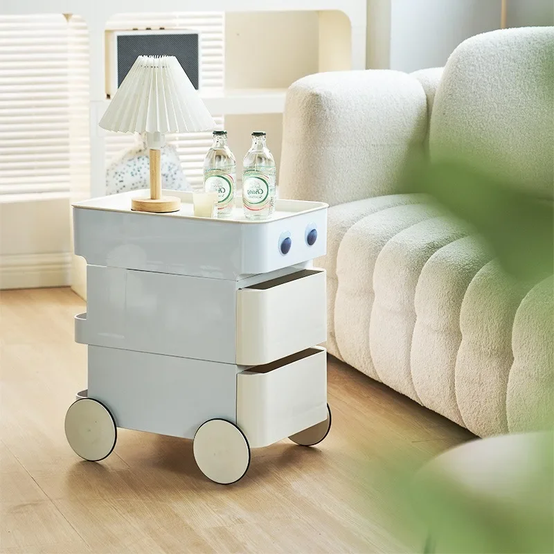 Bedside Table Living Room Household Bedside Cabinet Simple Multi-layer Space Robot Shape Removable Cart Storage Cabinet Modern
Bedside Table Living Room Household Bedside Cabinet Simple Multi-layer Space Robot Shape Removable Cart Storage Cabinet Modern