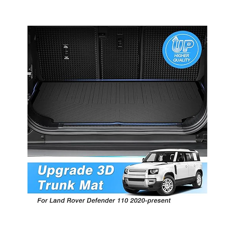 Подходит для Land Rover Defender 110 2020-2024, аксессуары, багажник, всепогодный коврик для заднего багажника
Подходит для Land Rover Defender 110 2020-2024, аксессуары, багажник, всепогодный коврик для заднего багажника