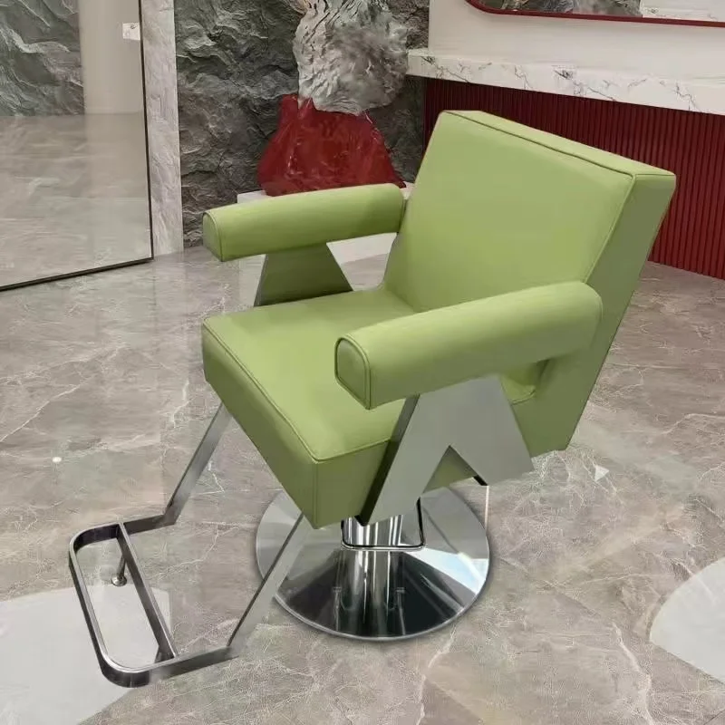 Aesthetic Swivel Barber Chair Leather Luxury Rotating Pedicure Barbers Armchairs Stylist Sandalye Hairdressing Furniture MQ50BC
Aesthetic Swivel Barber Chair Leather Luxury Rotating Pedicure Barbers Armchairs Stylist Sandalye Hairdressing Furniture MQ50BC