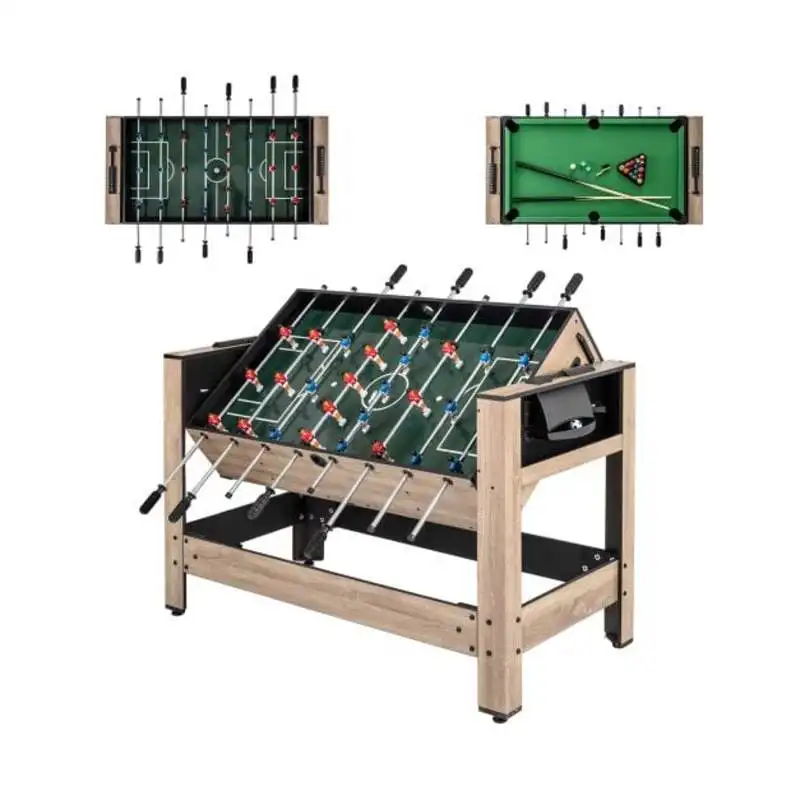 2-in-1 Swivel Game Table for Teens Adults-Brown
2-in-1 Swivel Game Table for Teens Adults-Brown