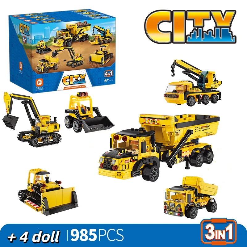 City Technical Engineering Trucks Car Building Blocks MOC Police Station SWAT Fire Stations Hospitals Aerospace Bases Bricks Toy
City Technical Engineering Trucks Car Building Blocks MOC Police Station SWAT Fire Stations Hospitals Aerospace Bases Bricks Toy