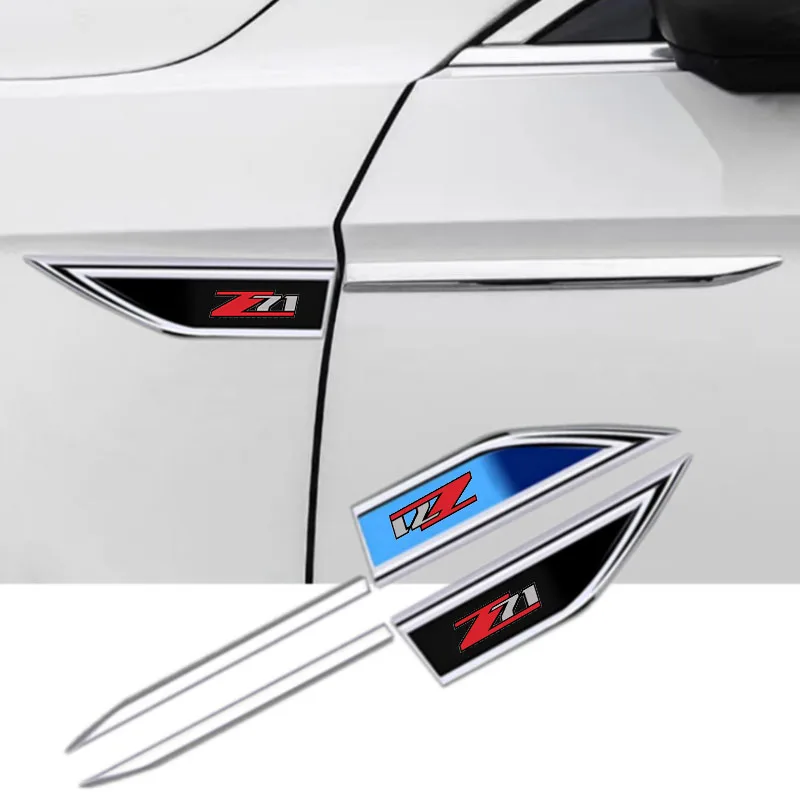 2PCS Metal Badge Fender Side Blade Emblem Sticker Auto Side Body Fender Decal Decorate Accessories For Z71
2PCS Metal Badge Fender Side Blade Emblem Sticker Auto Side Body Fender Decal Decorate Accessories For Z71