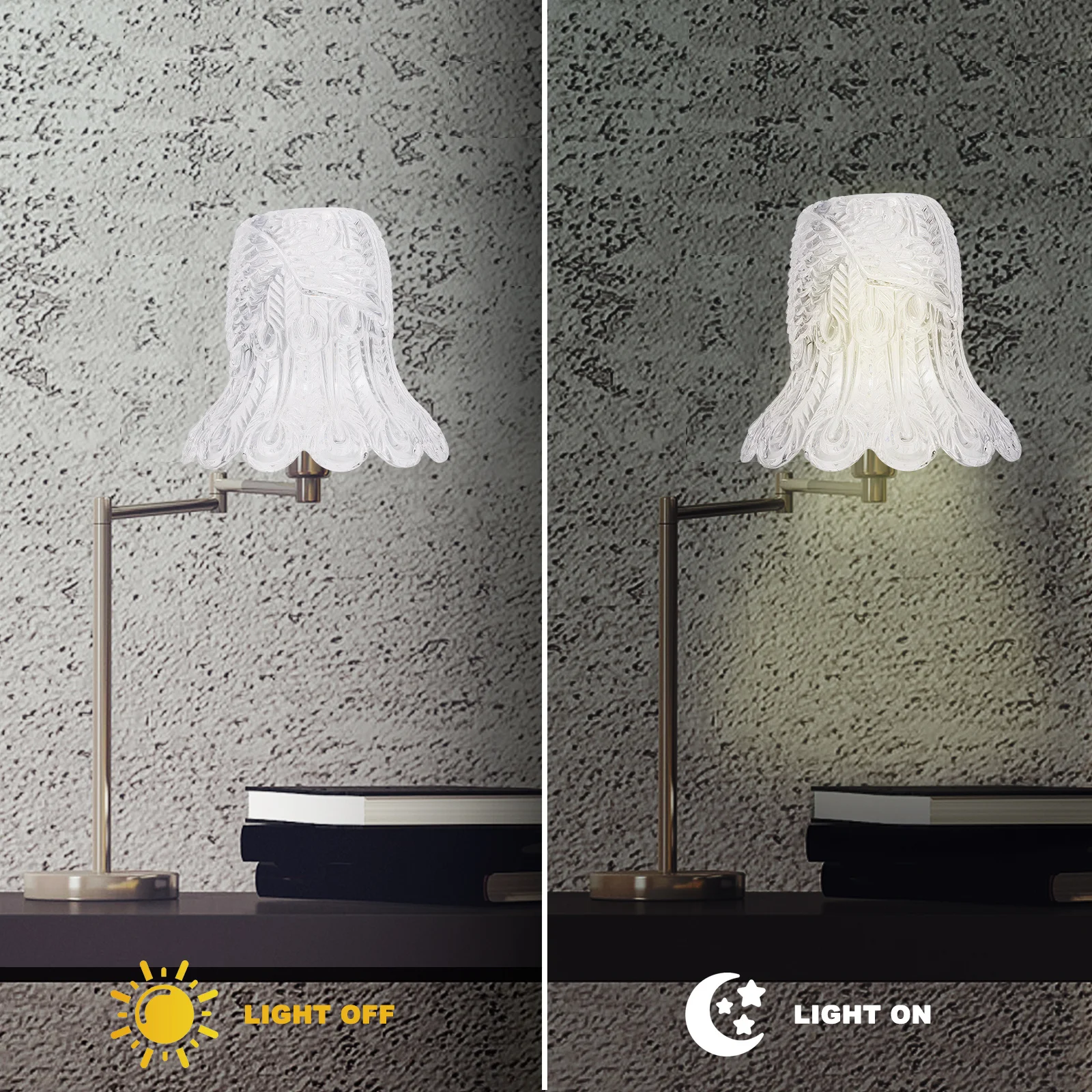 1Pcs European Style Glass Lamp Cover Simple Elegant for Chandelier Bedside Lamp Decorative Lighting Fixture Accessory
1Pcs European Style Glass Lamp Cover Simple Elegant for Chandelier Bedside Lamp Decorative Lighting Fixture Accessory