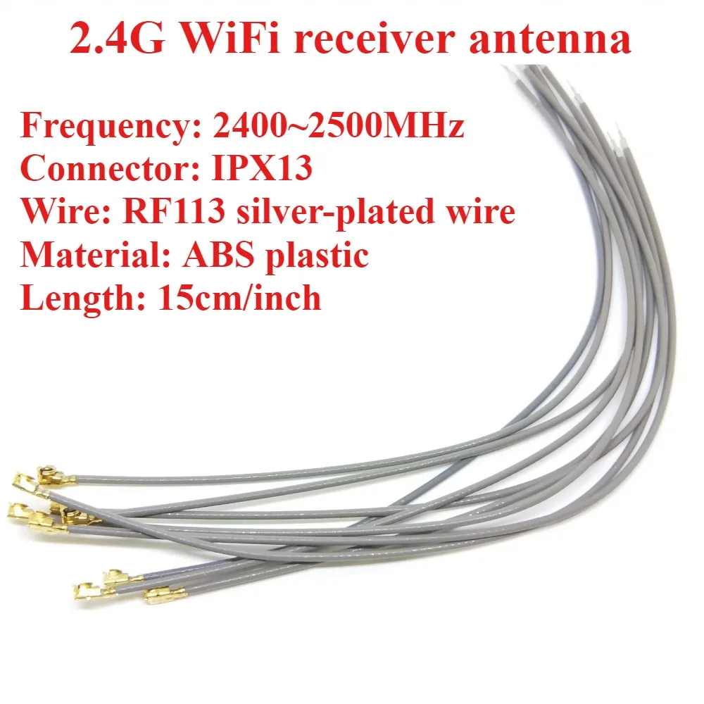 10pcs 2.4GHz 5.8GHz Dual Band Antenna IPX U.FL Connector, Silver Plated Coaxial Cable for FPV Drone/DJI RC/Bluetooth WiFi Adapte
10pcs 2.4GHz 5.8GHz Dual Band Antenna IPX U.FL Connector, Silver Plated Coaxial Cable for FPV Drone/DJI RC/Bluetooth WiFi Adapte