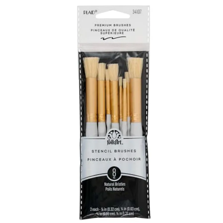 Stencil Brush Set, 8-Piece,0289956
Stencil Brush Set, 8-Piece,0289956