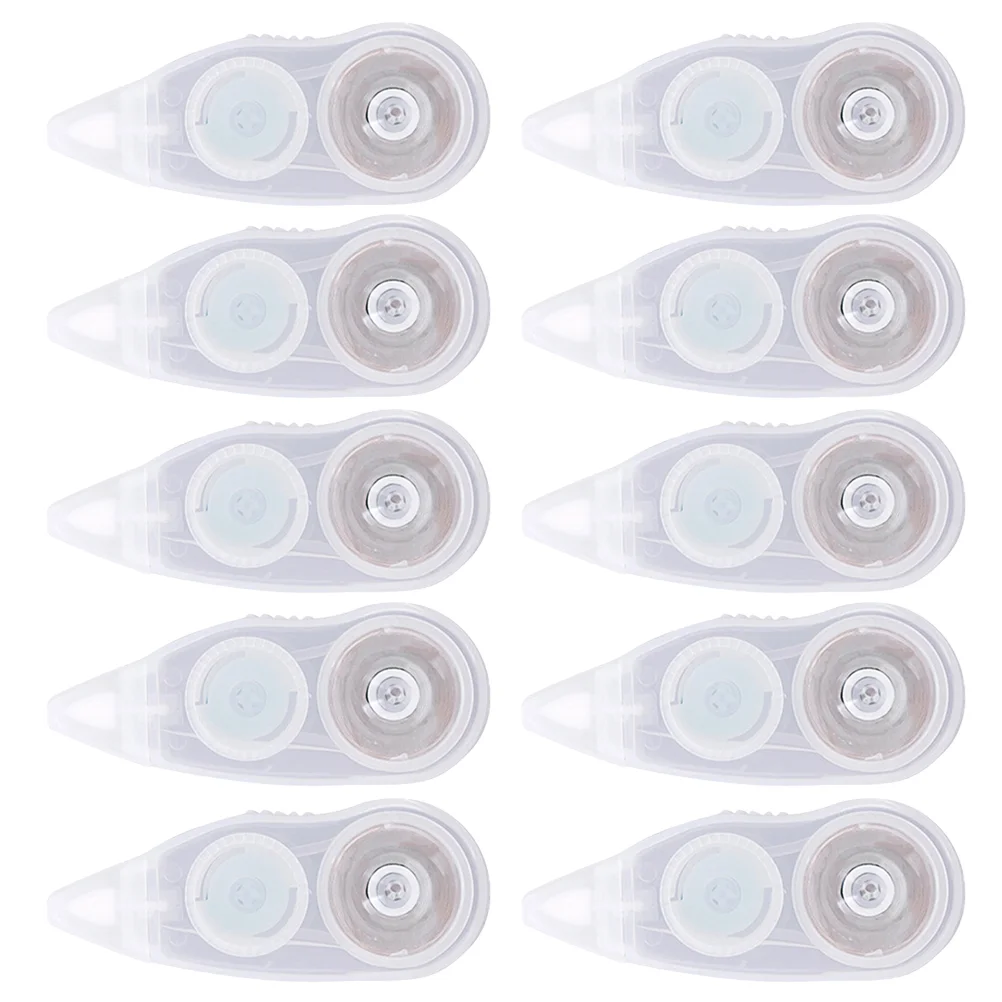 10 Pcs Correction Tape Eraser Wipe Out Glue White Double Sided Adhesive Dots Stick
10 Pcs Correction Tape Eraser Wipe Out Glue White Double Sided Adhesive Dots Stick