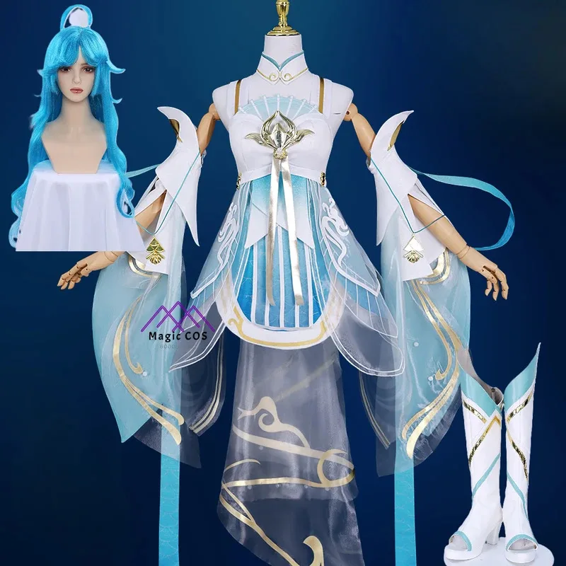 Honor of Kings Xi Shi Party Essential Cosplay Costume Girl's Complete Set Game Qutfit High Quality for Carnival Halloween Hot
Honor of Kings Xi Shi Party Essential Cosplay Costume Girl's Complete Set Game Qutfit High Quality for Carnival Halloween Hot