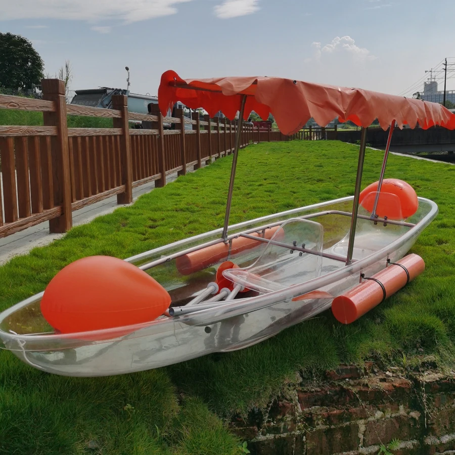 Water Sports 11ft Double Seat Transparent Kayak Sea Touring Clear See Through Kayak Boat with Sunshade
Water Sports 11ft Double Seat Transparent Kayak Sea Touring Clear See Through Kayak Boat with Sunshade