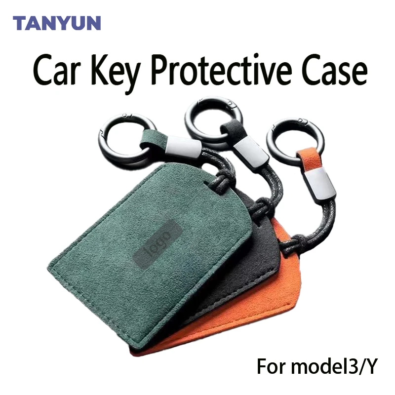 Alacntara for Tesla Model 3 Model Y Car Card Key Protective Case High Quality Accessories Comfortable Feel Card Case
Alacntara for Tesla Model 3 Model Y Car Card Key Protective Case High Quality Accessories Comfortable Feel Card Case