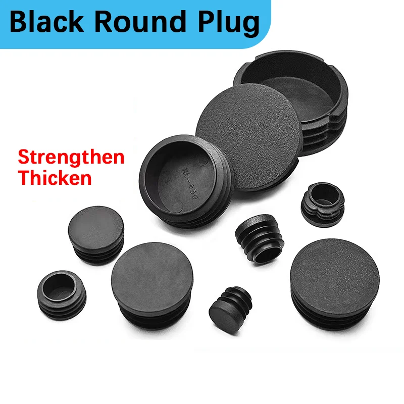 10~50pcs Reinforced Plastic Pipe Plugs Round Tube End Caps Round Plugs Foot Pads 22/25/32/48/60/76/90mm for Steel Tube
10~50pcs Reinforced Plastic Pipe Plugs Round Tube End Caps Round Plugs Foot Pads 22/25/32/48/60/76/90mm for Steel Tube