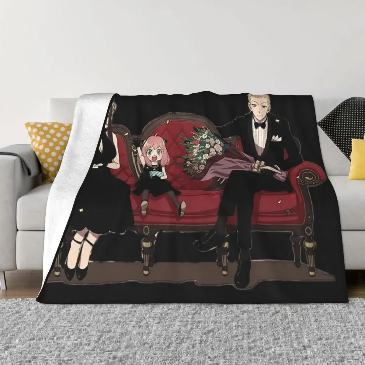 Spy X Family Anime Blankets Sofa Cover Flannel All Season Cartoon Gift Adults Kids Soft Throw Blankets for Sofa Couch Quilt
Spy X Family Anime Blankets Sofa Cover Flannel All Season Cartoon Gift Adults Kids Soft Throw Blankets for Sofa Couch Quilt