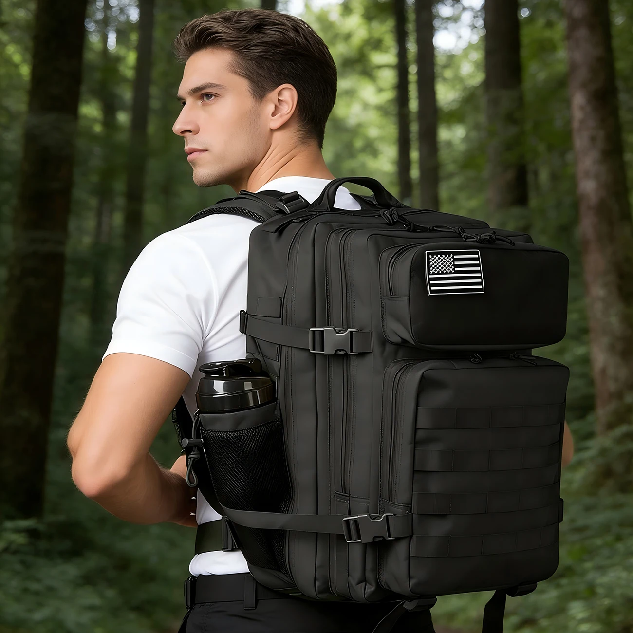 Тактический рюкзак Molle 45 л для активного отдыха, кемпинга, походов, охоты, путешествий, большой вместимости, для выживания, 3-дневный штурмовой рюкзак для мужчин
Тактический рюкзак Molle 45 л для активного отдыха, кемпинга, походов, охоты, путешествий, большой вместимости, для выживания, 3-дневный штурмовой рюкзак для мужчин