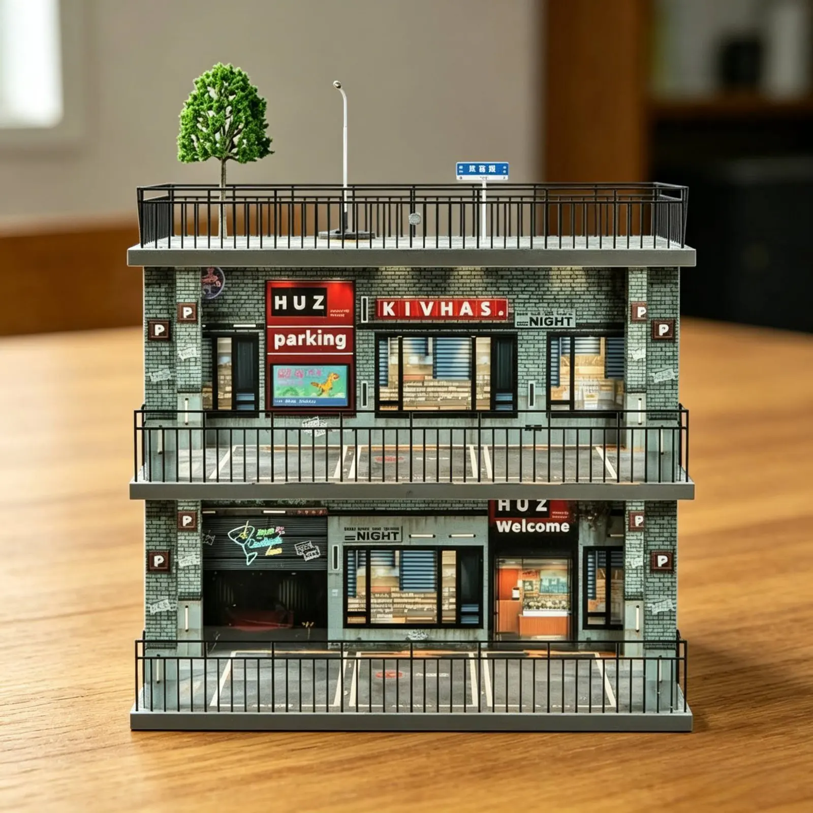 Model Car Parking Garage Multi-Level Design 1:24 Scale Display Cabinet Acrylic Model Car Display Box for Room Decor
Model Car Parking Garage Multi-Level Design 1:24 Scale Display Cabinet Acrylic Model Car Display Box for Room Decor
