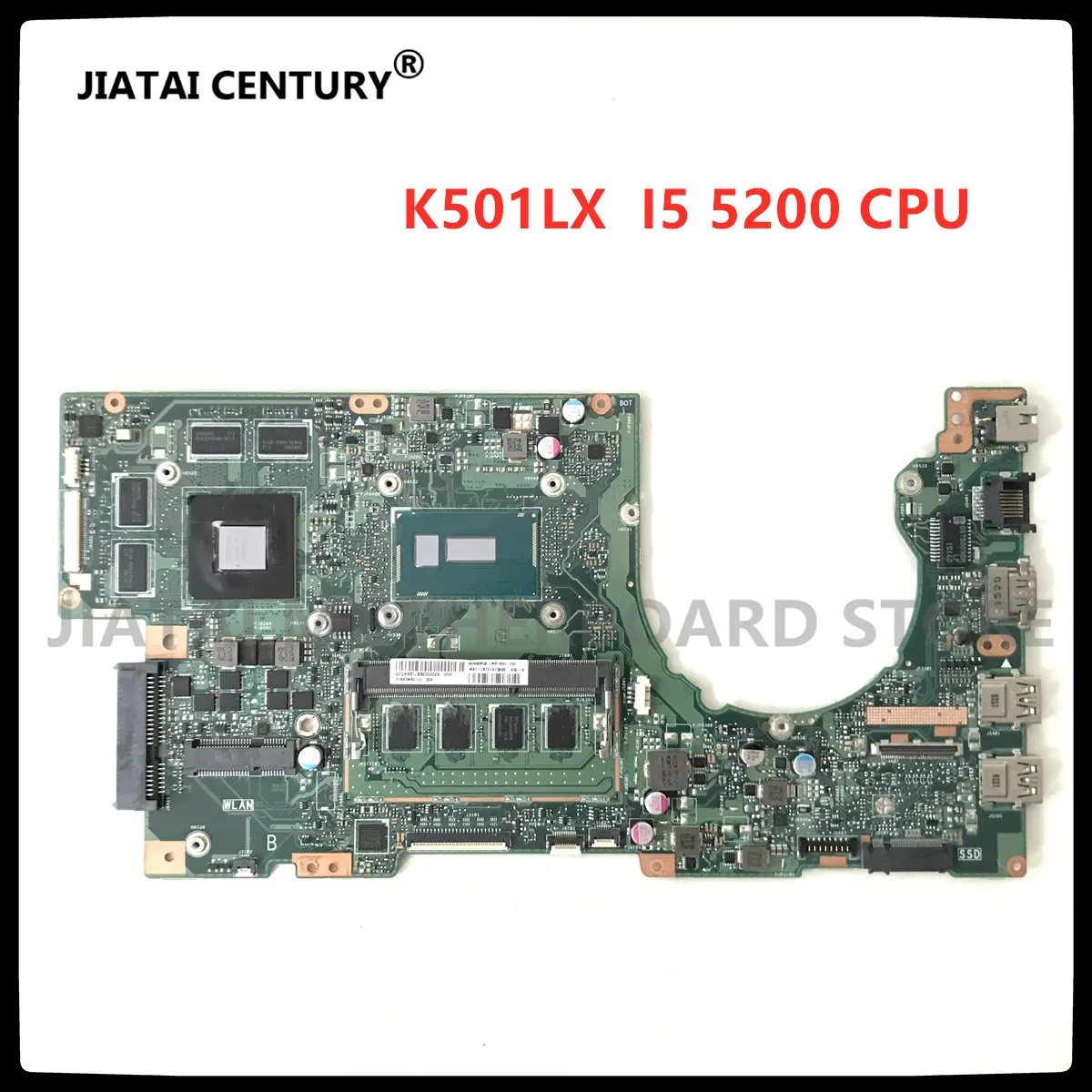 For ASUS K501LB A501L K501LB K501L V505L Laptop motherboard K501LX Motherboard GTX950M I5 5200 CPU REV:2.0 K501LX Motherboard
For ASUS K501LB A501L K501LB K501L V505L Laptop motherboard K501LX Motherboard GTX950M I5 5200 CPU REV:2.0 K501LX Motherboard