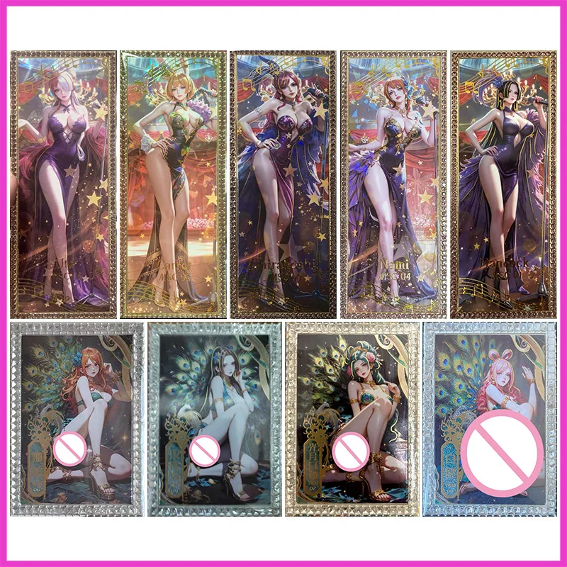 Аниме ONE PIECE Игрушки для мальчиков Uta Carrot Shirahoshi Nami Hancock Perona Редкий алмазный билет Коллекционная карта Подарок на день рождения
Аниме ONE PIECE Игрушки для мальчиков Uta Carrot Shirahoshi Nami Hancock Perona Редкий алмазный билет Коллекционная карта Подарок на день рождения