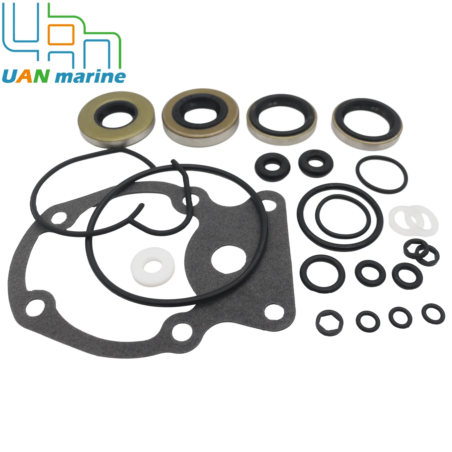 Outboard Lower Unit Seal Kit 0396351 Fits for Johnson Evinrude 20 25 30 35 HP 2-Stroke Marine Engines Models 0777559 18-2658
Outboard Lower Unit Seal Kit 0396351 Fits for Johnson Evinrude 20 25 30 35 HP 2-Stroke Marine Engines Models 0777559 18-2658