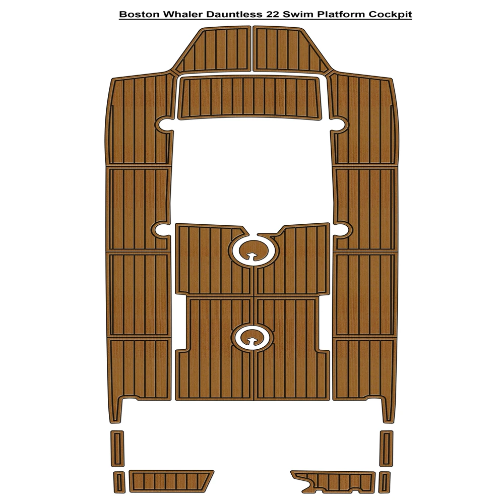Boston Whaler Dauntless 22 Swim Platform Cockpit Pad Boat EVA Teak Floor SeaDek Gatorstep Style Self Adhesive LA6gdry5
Boston Whaler Dauntless 22 Swim Platform Cockpit Pad Boat EVA Teak Floor SeaDek Gatorstep Style Self Adhesive LA6gdry5