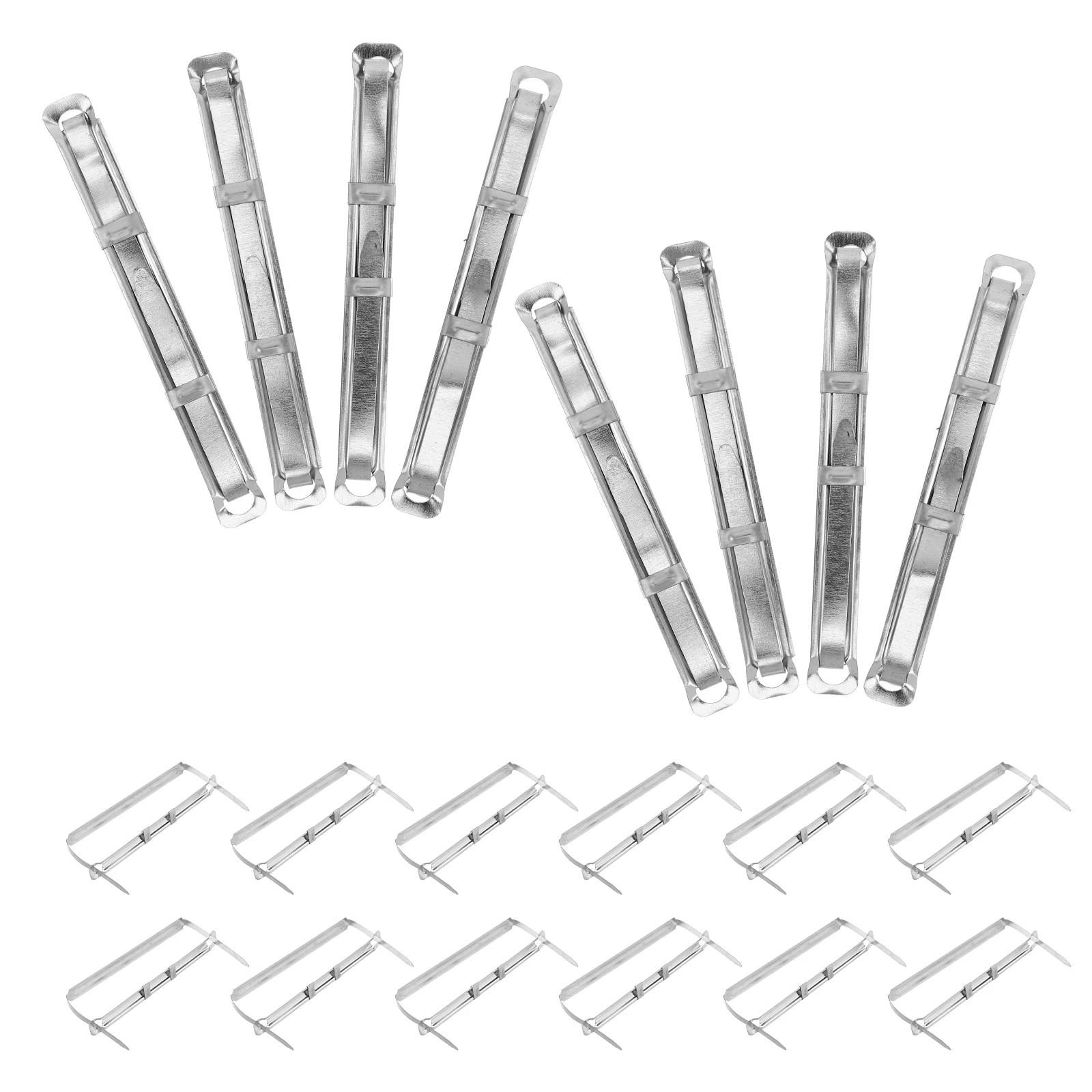 45 set Metal Paper Clips Heavy Duty Binder Clips Two Hole File Organizer Office Supplies For Document Desk Use Smooth 
45 set Metal Paper Clips Heavy Duty Binder Clips Two Hole File Organizer Office Supplies For Document Desk Use Smooth