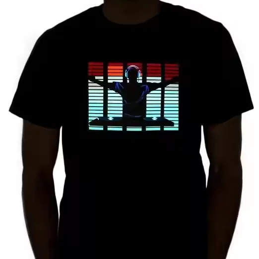 Reflective T Shirt For Men Glow In The Dark Printing 100% Cotton Graphic T Shirts
Reflective T Shirt For Men Glow In The Dark Printing 100% Cotton Graphic T Shirts