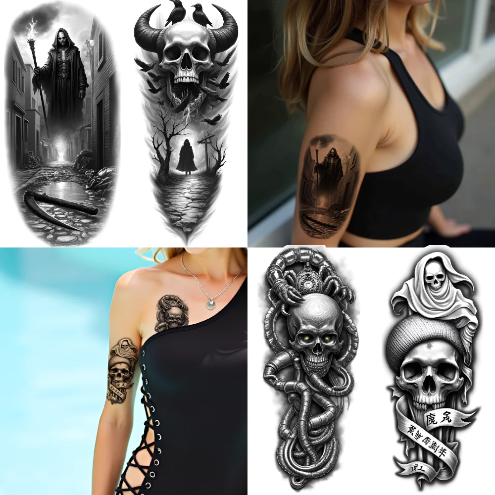 3pcs Temporary Tattoo Sword Tattoos Waterproof Long-lasting Body Stickers Crow Tattoos Snake Tattoos Black And Grey Realism For
3pcs Temporary Tattoo Sword Tattoos Waterproof Long-lasting Body Stickers Crow Tattoos Snake Tattoos Black And Grey Realism For