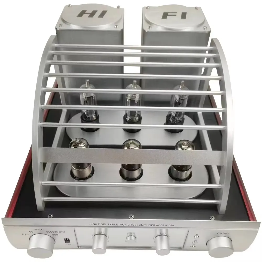 SUNBUCK 200W +200W 2.0 USB Bluetooth HIFI Vacuum Tube Amplifier 6P13P 6J4P Vacuum Tube Amplifier Audio
SUNBUCK 200W +200W 2.0 USB Bluetooth HIFI Vacuum Tube Amplifier 6P13P 6J4P Vacuum Tube Amplifier Audio