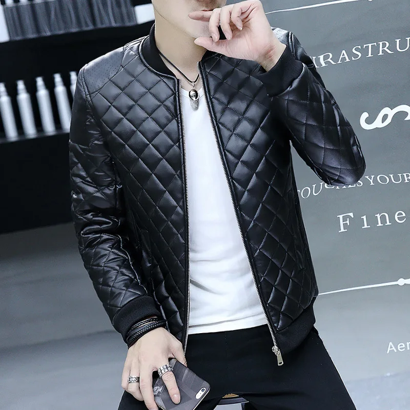 Men's Motorcycle Leather Coat Mens Clothes Slim Fit Casual Leather Jackets Trendy Mens Jackets Fashion Vintage Leather Coats
Men's Motorcycle Leather Coat Mens Clothes Slim Fit Casual Leather Jackets Trendy Mens Jackets Fashion Vintage Leather Coats