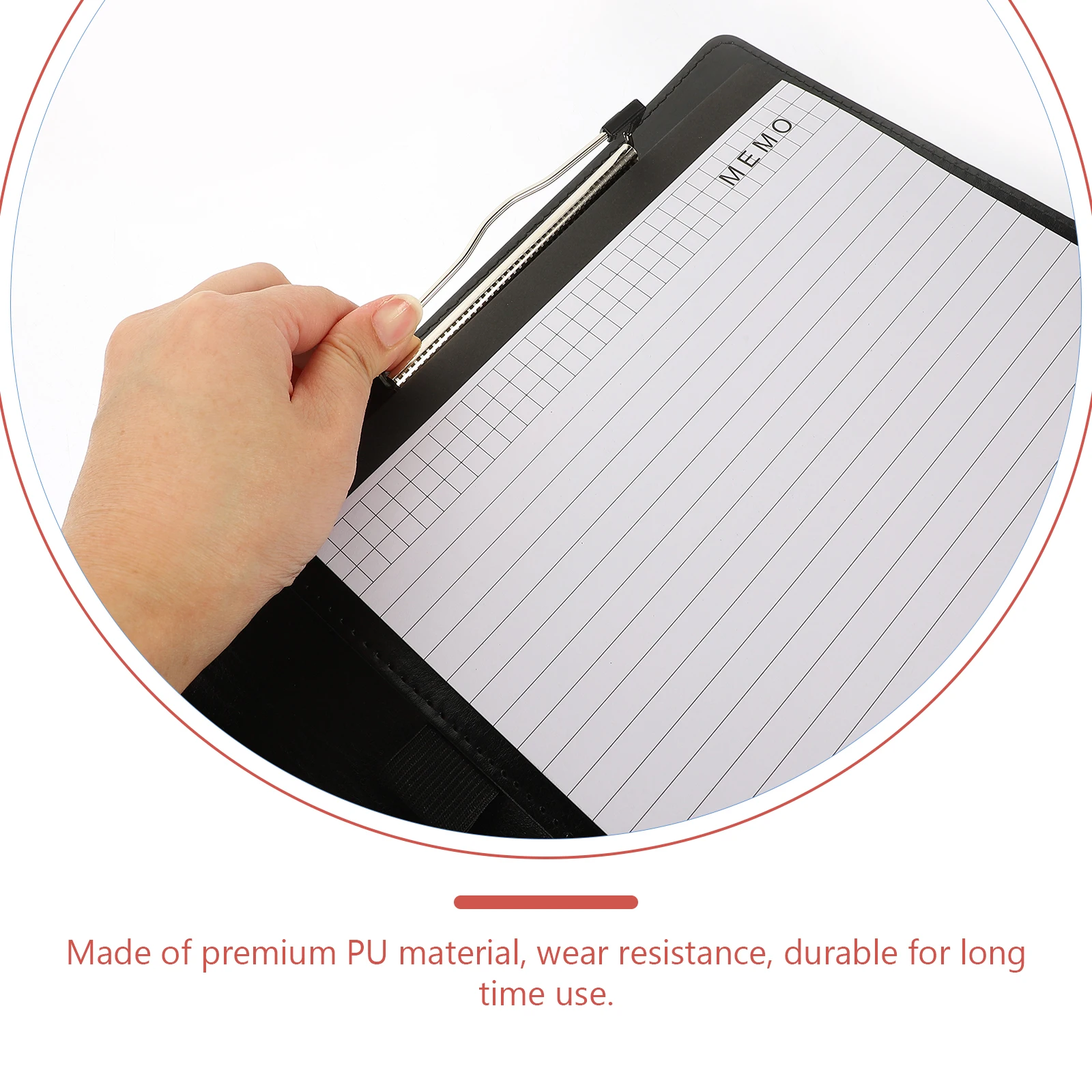 Premium PU File Folder A4 Notebook Binder Wear Resistance Office Supply Storage Bag Multifunctional Design School
Premium PU File Folder A4 Notebook Binder Wear Resistance Office Supply Storage Bag Multifunctional Design School