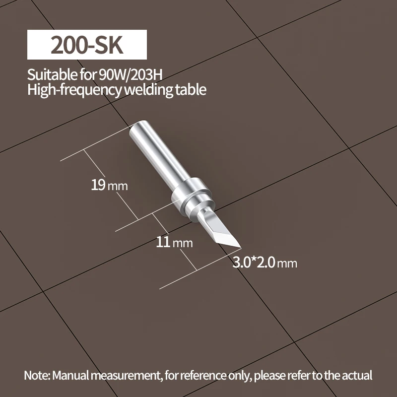 200 Series Soldering Tip 200-0.8D 1.2D 2.4D 3.2D H SI K B I SI Compatible with 203H 2000A Welding Station Iron Tool Accessories
200 Series Soldering Tip 200-0.8D 1.2D 2.4D 3.2D H SI K B I SI Compatible with 203H 2000A Welding Station Iron Tool Accessories