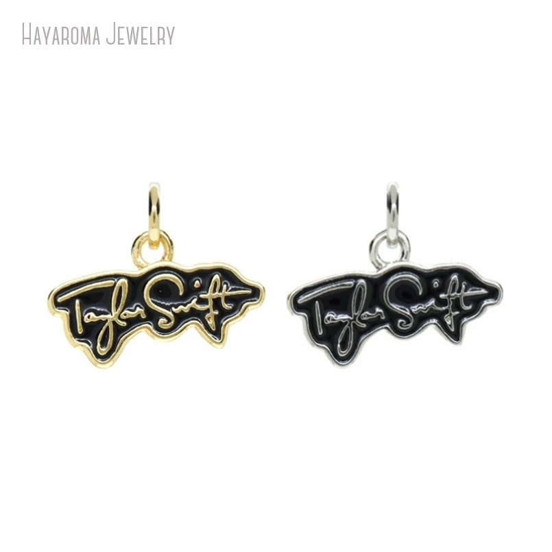 10Pcs Alphabet Letter Black Enamel Metal Copper Pendant Plated Wholesale Jewelry Charms
10Pcs Alphabet Letter Black Enamel Metal Copper Pendant Plated Wholesale Jewelry Charms