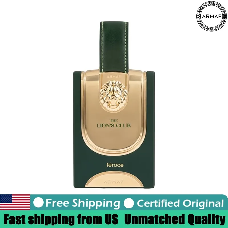 Armaf The Lion’s Club Feroce Eau de Parfum Spray for Men 100 ML Long-Lasting Woody Aromatic Fragrance Pheromones Cologne 3.4 Oz
Armaf The Lion’s Club Feroce Eau de Parfum Spray for Men 100 ML Long-Lasting Woody Aromatic Fragrance Pheromones Cologne 3.4 Oz