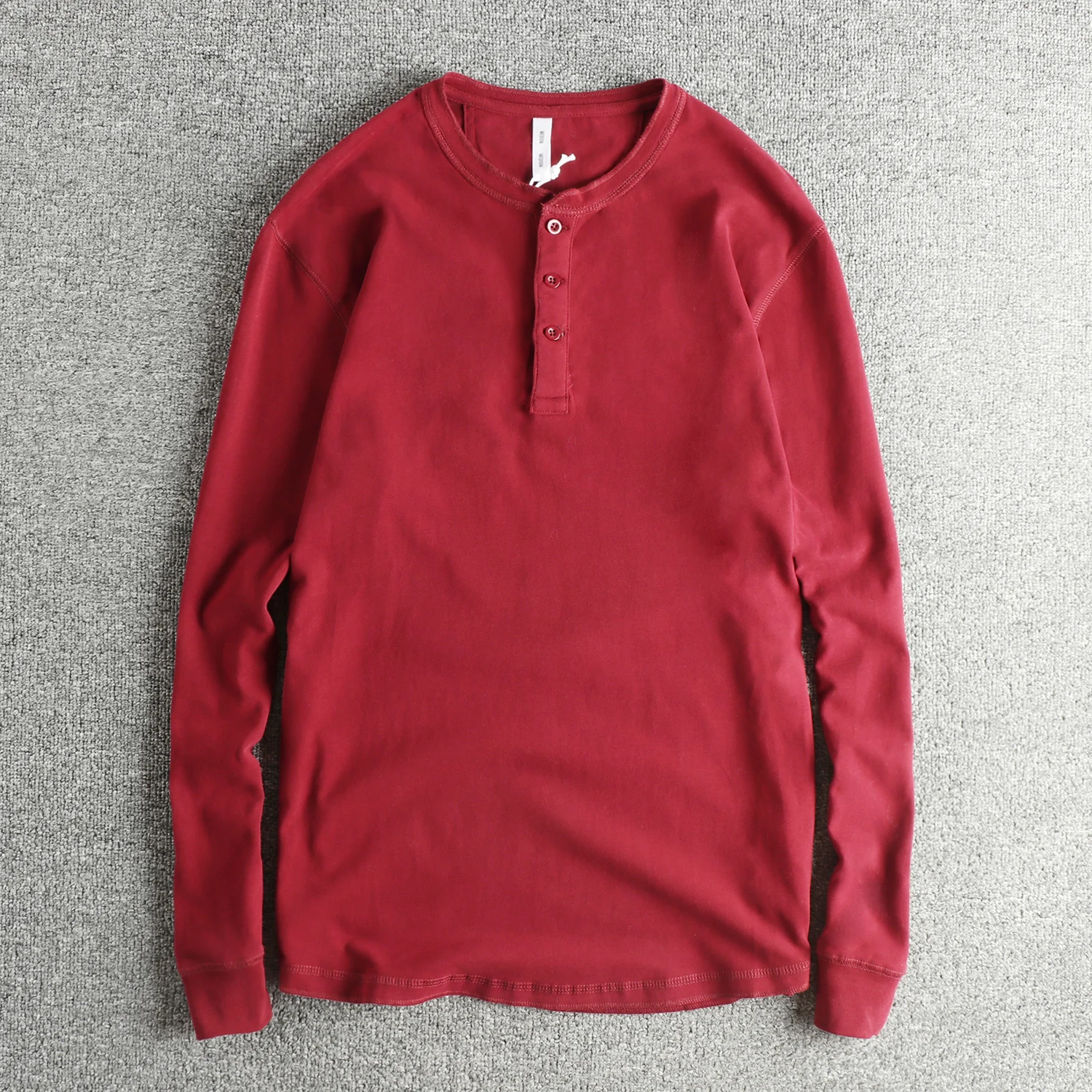 New American Retro Long Sleeve T-Shirt Men's Custom Weave Pure Cotton Comfortable Versatile Youth Base Shirt Trendy
New American Retro Long Sleeve T-Shirt Men's Custom Weave Pure Cotton Comfortable Versatile Youth Base Shirt Trendy