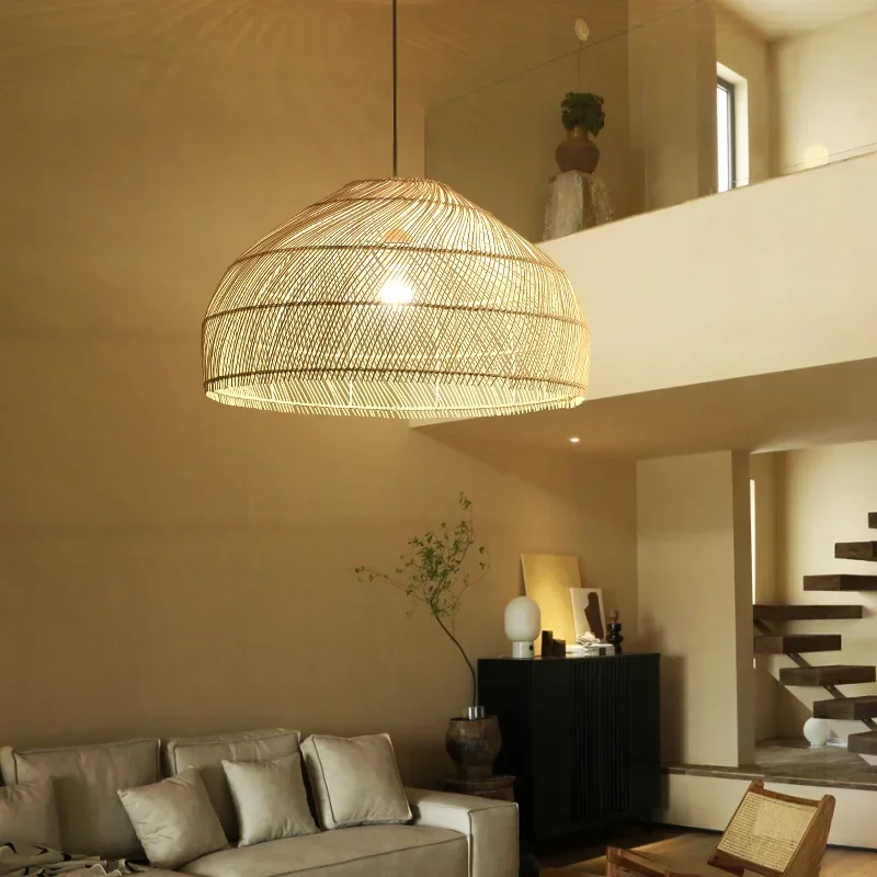 Modern Creative Handcrafted Rattan Art Lampshade Chandelier Designer's Style Restaurant Bedroom Tea Room Decor Lighting Fixtures
Modern Creative Handcrafted Rattan Art Lampshade Chandelier Designer's Style Restaurant Bedroom Tea Room Decor Lighting Fixtures
