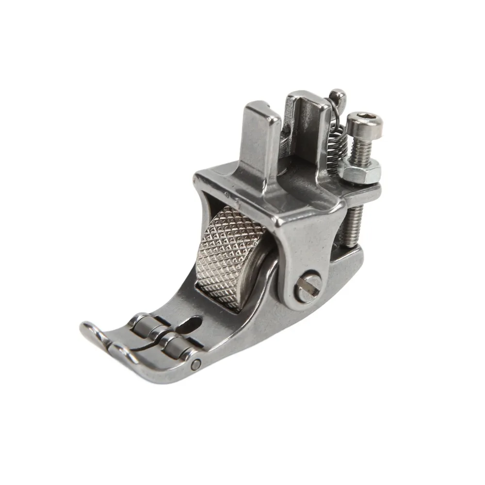 Heavy Duty Roller Presser Foot Precision Steel Sewing Presser Foot Compact Structure Industrial Sewing Machine Presser Foot
Heavy Duty Roller Presser Foot Precision Steel Sewing Presser Foot Compact Structure Industrial Sewing Machine Presser Foot