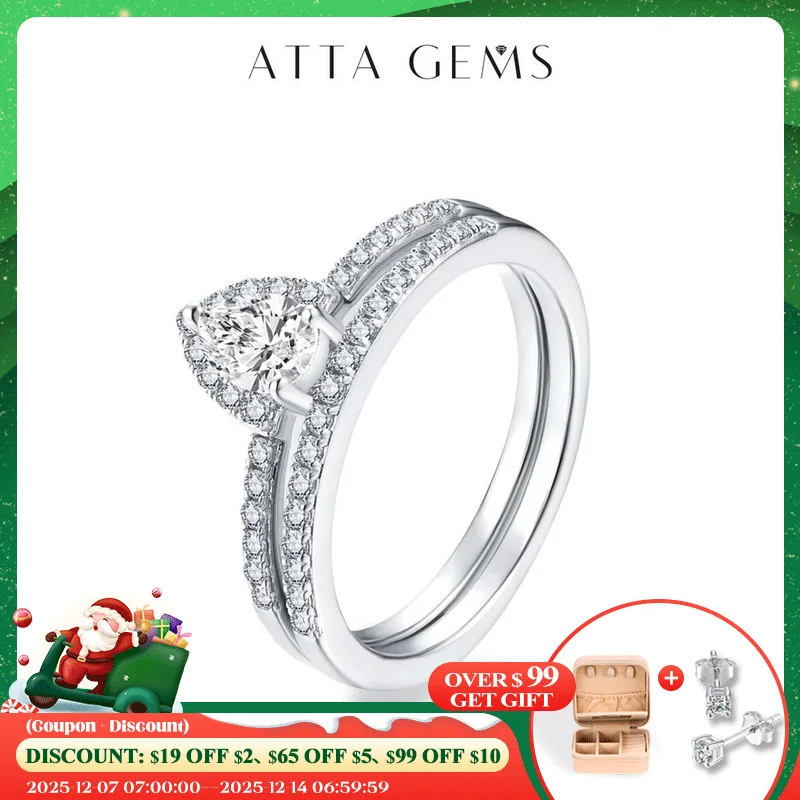 ATTAGEMS New 925 Sterling Silver White Gold Round Excellent Cut Moissanite Ring for Women Man Engagement Weddiing Bang Jewelry
ATTAGEMS New 925 Sterling Silver White Gold Round Excellent Cut Moissanite Ring for Women Man Engagement Weddiing Bang Jewelry
