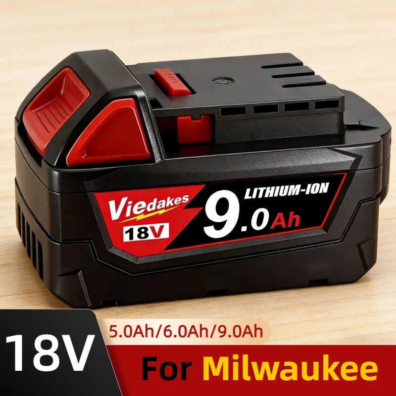 ️18V 6000mAh Li-ion Rechargeable For Milwaukee M18 Battery, For Milwaukee 18V Tool 6.0Ah Replacement Battery.️
️18V 6000mAh Li-ion Rechargeable For Milwaukee M18 Battery, For Milwaukee 18V Tool 6.0Ah Replacement Battery.️