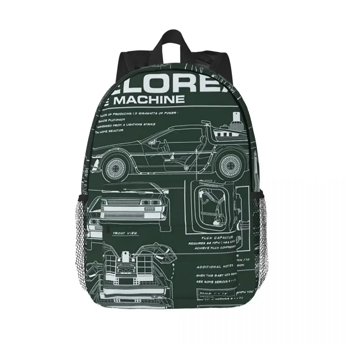 DeLorean Time Machine Back To The Future Backpack Hot Sale Daypack Boys Girls BookBag Shoulder Bags for Men Women School Bag
DeLorean Time Machine Back To The Future Backpack Hot Sale Daypack Boys Girls BookBag Shoulder Bags for Men Women School Bag