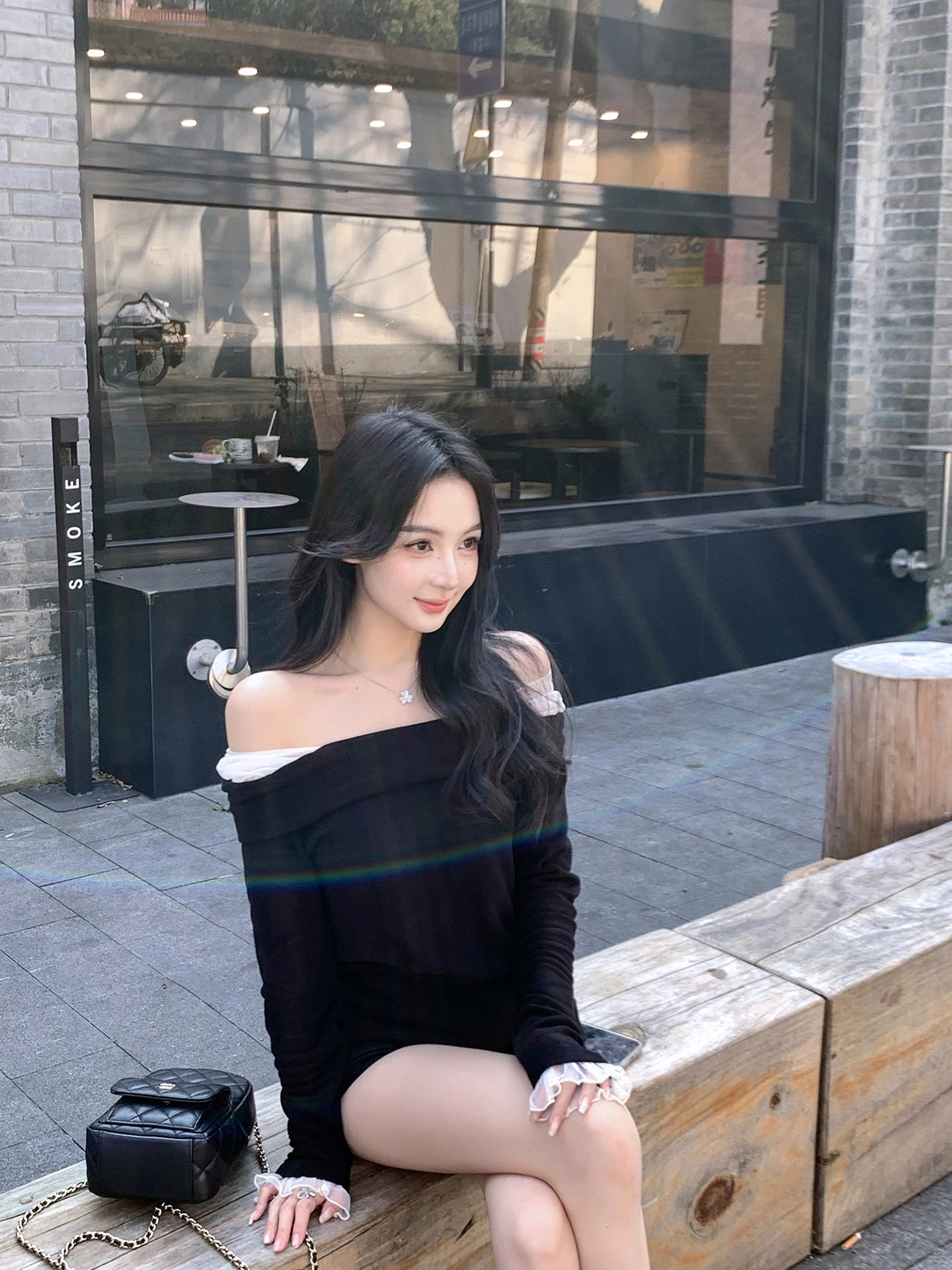 ZhouYeye Spring 2026 Women's Sweet Sle Long Sve Base irt Inner Wear oulder Bared Top Pure Desire Bla White Color C...
ZhouYeye Spring 2026 Women's Sweet Sle Long Sve Base irt Inner Wear oulder Bared Top Pure Desire Bla White Color C...