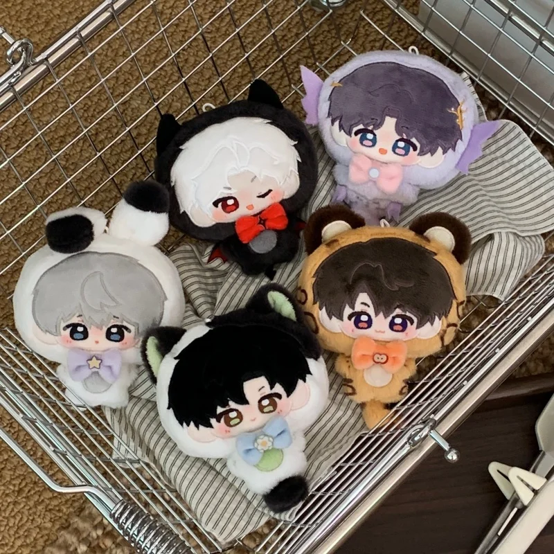 Горячее в наличии, 10 см, плюшевые игрушки «Любовь и глубокий космос», печенье, тело животного, Rafayel Xavier Zayne Sylus Caleb, игровая периферия, подарок фанатам
Горячее в наличии, 10 см, плюшевые игрушки «Любовь и глубокий космос», печенье, тело животного, Rafayel Xavier Zayne Sylus Caleb, игровая периферия, подарок фанатам