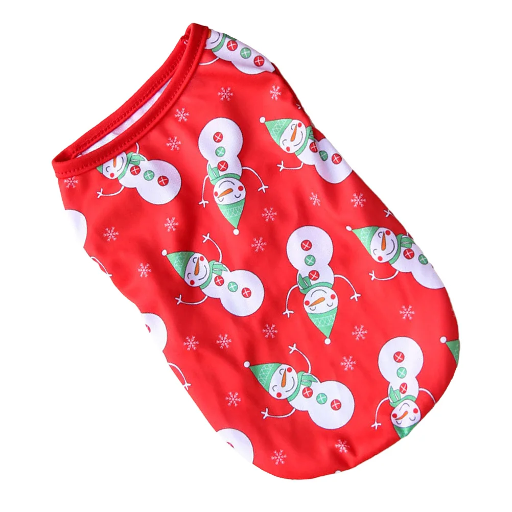 1Pcs Xmas Dog Vest Christmas Theme Pet Clothes for Small Dogs Soft Polyester Warm Vest Holiday Party Photography Prop
1Pcs Xmas Dog Vest Christmas Theme Pet Clothes for Small Dogs Soft Polyester Warm Vest Holiday Party Photography Prop