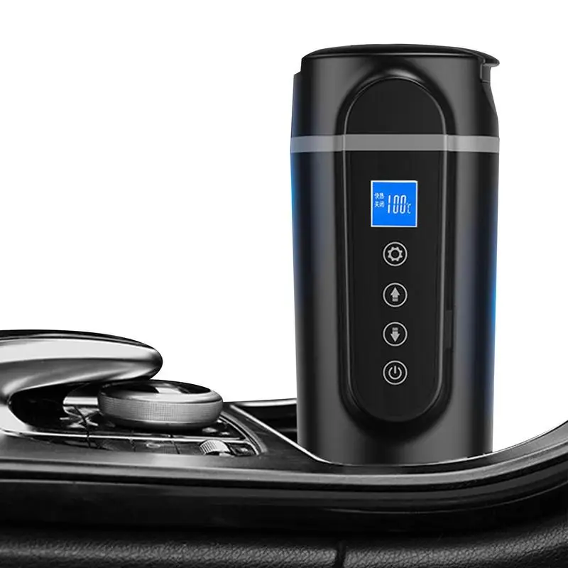 Car Heating Mug With Anti-Spill Lid Electric Heating Bottle Drink Water Thermal Kettle Mug universal Water Heater Heating Cup
Car Heating Mug With Anti-Spill Lid Electric Heating Bottle Drink Water Thermal Kettle Mug universal Water Heater Heating Cup