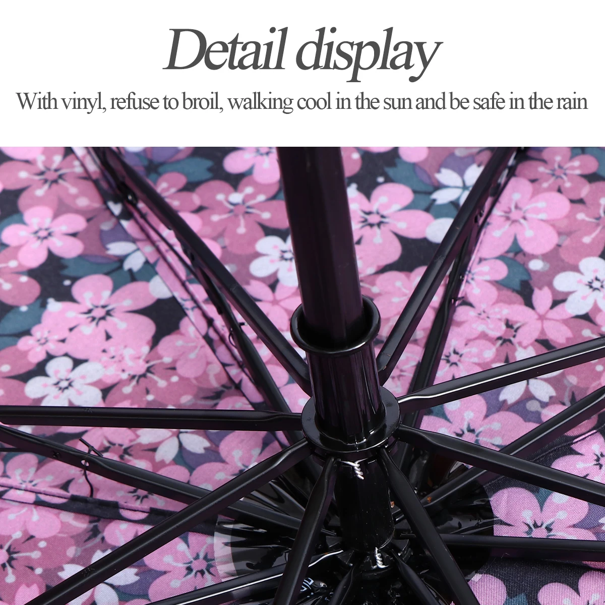 Pink Uv Protection Folding Umbrella Lightweight Travel Sunshade With Upf50+ Dual Purpose Rain Sun Protection For Outdoor
Pink Uv Protection Folding Umbrella Lightweight Travel Sunshade With Upf50+ Dual Purpose Rain Sun Protection For Outdoor