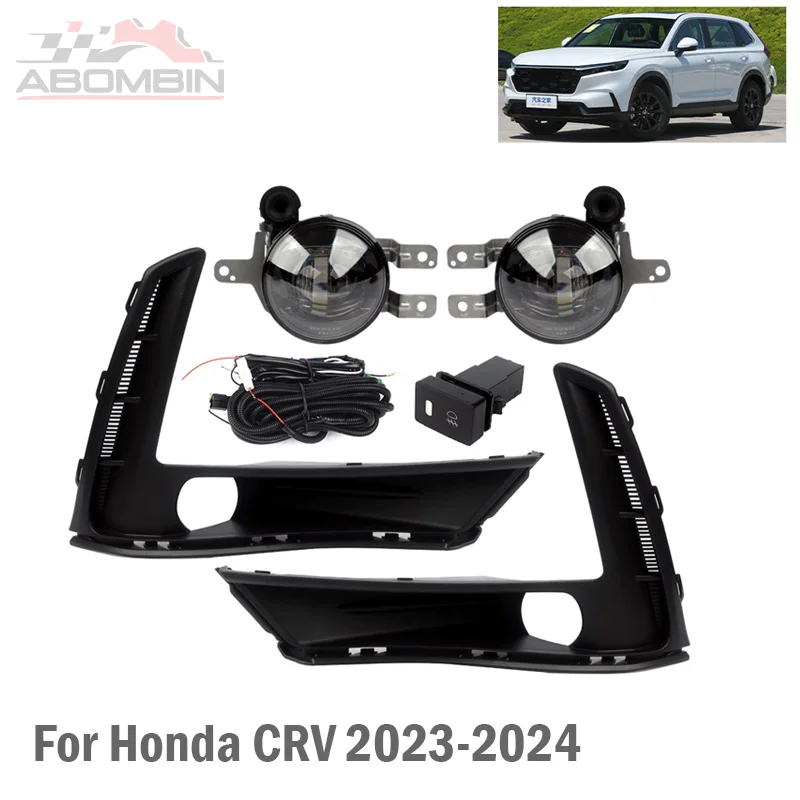Front Bumper Fog Lamp LED Fog Light With Wiring Harness Kit For Honda CR-V CRV 2023 2024
Front Bumper Fog Lamp LED Fog Light With Wiring Harness Kit For Honda CR-V CRV 2023 2024