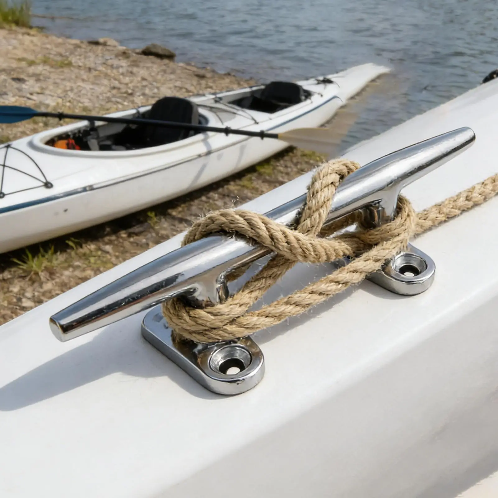 Stainless Steel Boat Cleats Marine Grade Open Base Rope Cleat Rustproof for Kayak Canoe Dock Mooring Fishing Sailing Lake
Stainless Steel Boat Cleats Marine Grade Open Base Rope Cleat Rustproof for Kayak Canoe Dock Mooring Fishing Sailing Lake